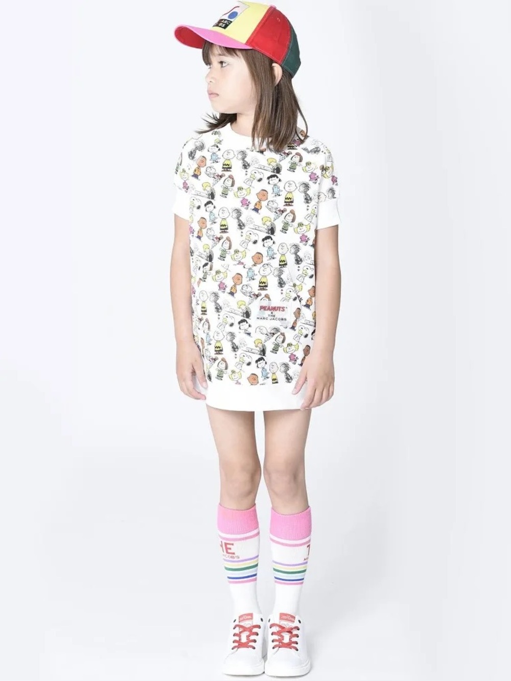 The Marc Jacobs Peanuts collection Graphic Tee Dress with Characters - size 12